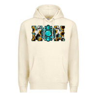 Sandshell Sunflower Cowhide Turquoise Gemstone Mom Premium Hoodie - Jasminsmagicworld