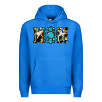 True Royal Sunflower Cowhide Turquoise Gemstone Mom Premium Hoodie - Jasminsmagicworld