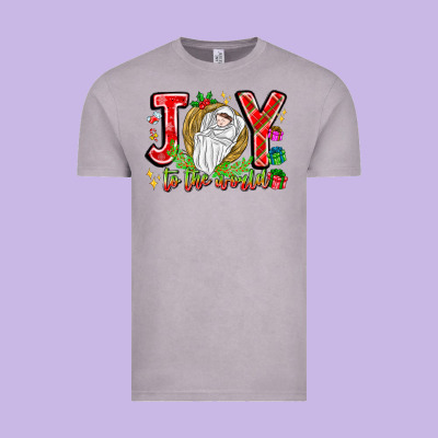 Joy To The World Vintage Tee Designed By Cowhidedigitalart