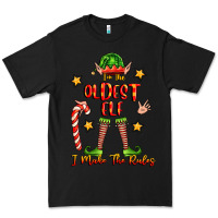 Black im the oldest elf i make the rules Premium Tee - FaDigitalArtStudio
