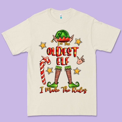Im The Oldest Elf I Make The Rules Premium Tee Designed By Fadigitalartstudio