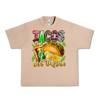 Burro Tacos And Tequila Urban Heavy Tee - CowhideDigitalArt