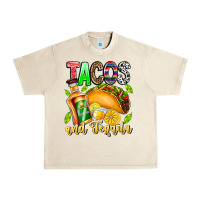 Sandshell Tacos And Tequila Urban Heavy Tee - CowhideDigitalArt
