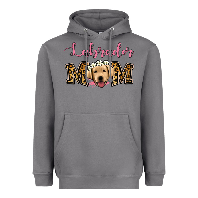 Labrador Mom Heavyweight Hoodie by Jasminsmagicworld | Teevron