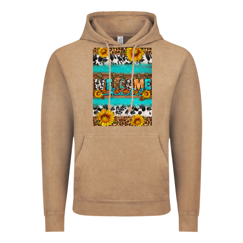 Welcome Fall Vintage Hoodie by Artiststas | Teevron