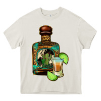 Cream Tequila Squad Heavy Core Tee - Jasminsmagicworld