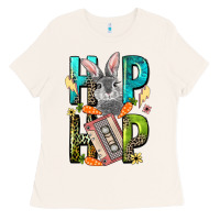 Bone Western hip hop Bunny Easter Day Ladies Tee - LillyAllenDesigns