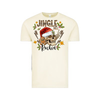 Vintage Arctic jingle bell rock black Vintage Tee - CowhideDigitalArt