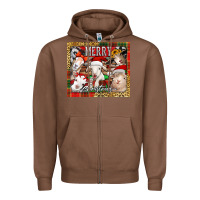 Chestnut merry Christmas goats tumbler Zipper Hoodie - Jasminsmagicworld