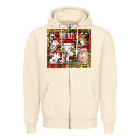 Sandshell merry Christmas goats tumbler Zipper Hoodie - Jasminsmagicworld