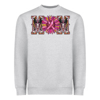 Heather Grey cancer sunflower mom Heavyweight Sweatshirt - RanaPortraitStore