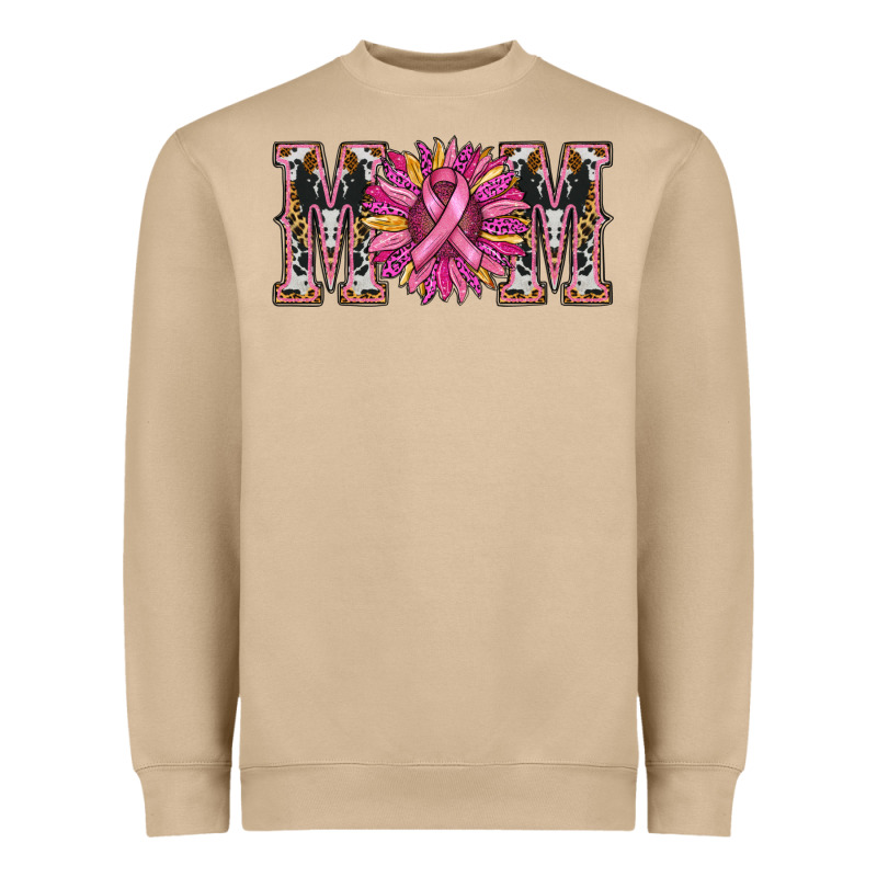 Cancer Sunflower Mom Heavyweight Sweatshirt by RanaPortraitStore | Teevron