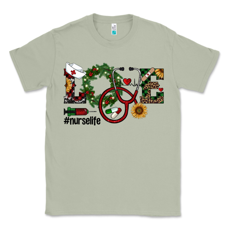 Christmas Love Nurselife Classic Tee by RanaPortraitStore | Teevron