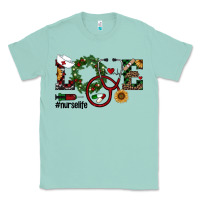 Seafoam christmas love nurselife Classic Tee - RanaPortraitStore