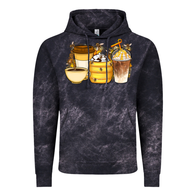 Bee Honey Coffee Cups Vintage Hoodie by Artiststas | Teevron