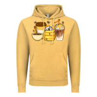Vintage Mustard Bee Honey Coffee Cups Vintage Hoodie - Artiststas
