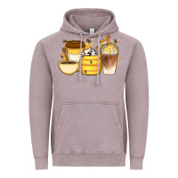 Vintage Zinc Bee Honey Coffee Cups Vintage Hoodie - Artiststas
