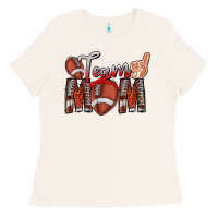 Bone team mom Ladies Tee - CowhideDigitalArt