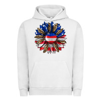 Pigment Lunar Rock american flag leopard Urban Hoodie - RanaPortraitStore