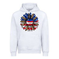 White american flag leopard Urban Hoodie - RanaPortraitStore