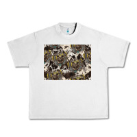 Lunar Rock Longhorn Pattern Urban Heavy Tee - CowhideDigitalArt