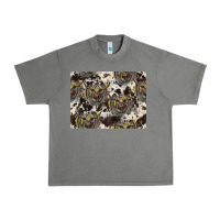 Tornado Longhorn Pattern Urban Heavy Tee - CowhideDigitalArt