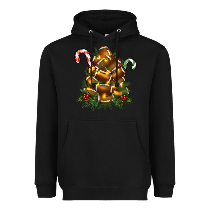 Football Tree Christmas Heavyweight Hoodie by RanaPortraitStore | Teevron