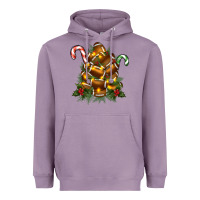 Lavender football tree christmas Heavyweight Hoodie - RanaPortraitStore