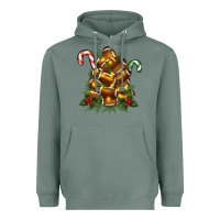 Sage football tree christmas Heavyweight Hoodie - RanaPortraitStore