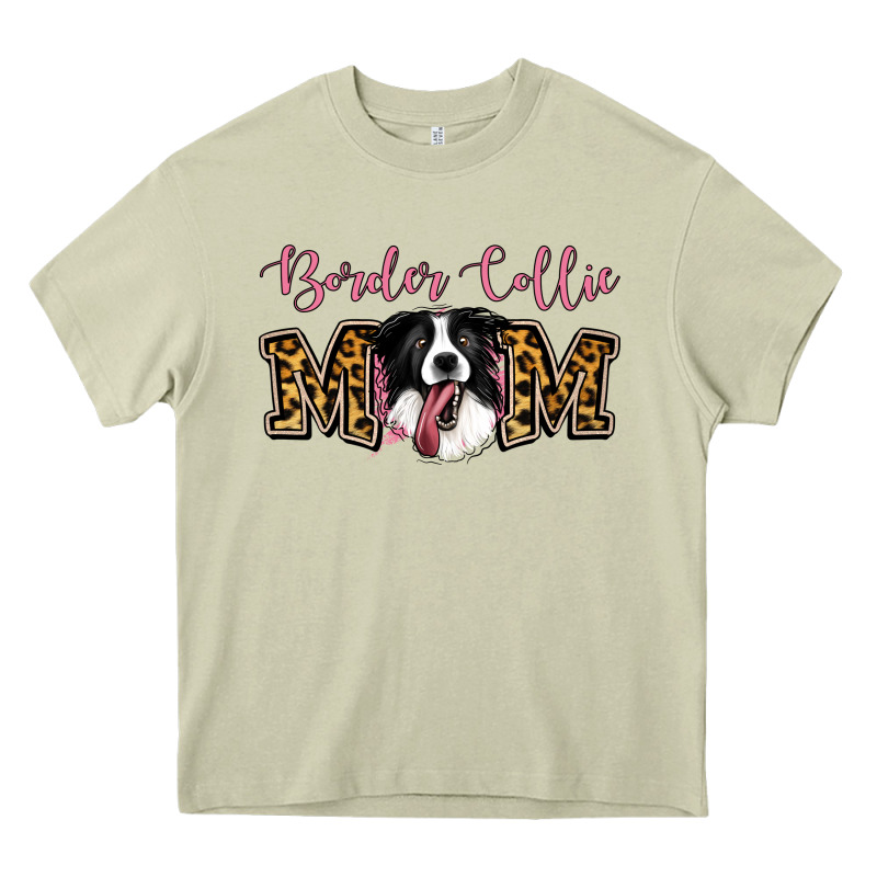 Border Collie Mom Heavy Core Tee by Jasminsmagicworld | Teevron