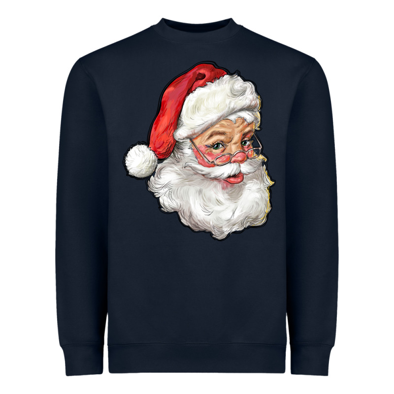 Santa Heavyweight Sweatshirt by RanaPortraitStore | Teevron
