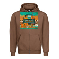 Chestnut pumpkin farm truck tumbler Zipper Hoodie - Jasminsmagicworld