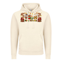 Vintage Artic Christmas coffee cups Vintage Hoodie - Artiststas