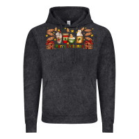 Vintage Black Christmas coffee cups Vintage Hoodie - Artiststas