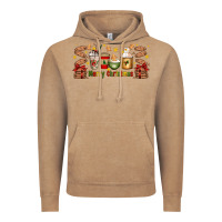 Vintage Coffee Christmas coffee cups Vintage Hoodie - Artiststas