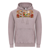 Vintage Zinc Christmas coffee cups Vintage Hoodie - Artiststas