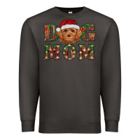 Smoke christmas  toy poodle dog mom Premium Sweatshirt - RanaPortraitStore