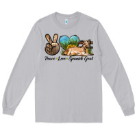 Moon Dust Peace Love Spanish Goat Long Sleeve Tee - LillyAllenDesigns