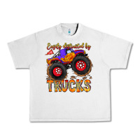 Lunar Rock Easily Distracted By Trucks Urban Heavy Tee - CowhideDigitalArt