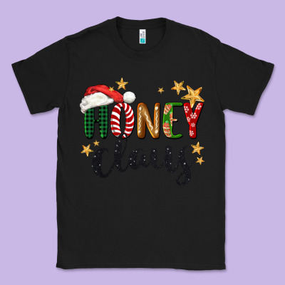 Honey Claus Christmas Classic Tee Designed By Barkaloodesign