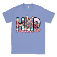 Colony Blue Easter Day Hop bunny Classic Tee - OliviaCreatesArt