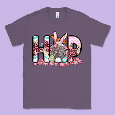 Easter Day Hop Bunny Classic Tee Designed By Oliviacreatesart