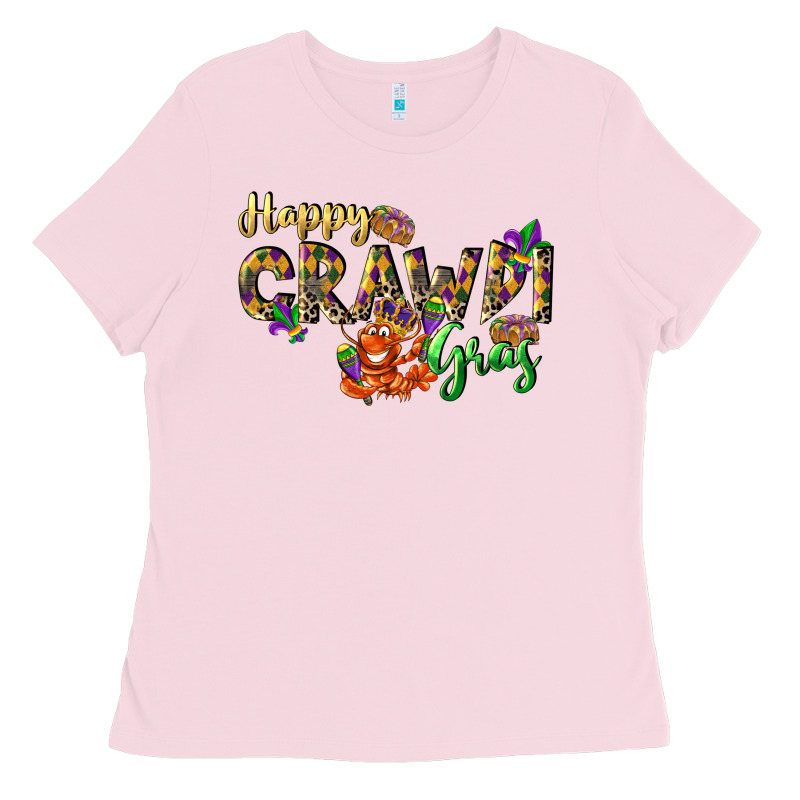 Happy Crawdi Gras Ladies Tee by LillyAllenDesigns | Teevron