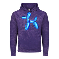 Cloud Purple Blue Dog Balloon Vintage Hoodie - Artiststas