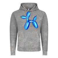 Cloud Rock Blue Dog Balloon Vintage Hoodie - Artiststas