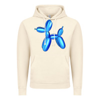 Vintage Artic Blue Dog Balloon Vintage Hoodie - Artiststas