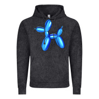 Vintage Black Blue Dog Balloon Vintage Hoodie - Artiststas