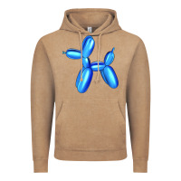Vintage Coffee Blue Dog Balloon Vintage Hoodie - Artiststas