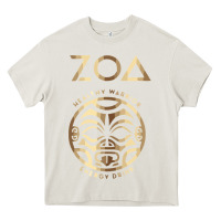 Cream ZOA Heavy Core Tee - baoMotion