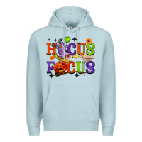 Blue Mist hocus focus halloween teacher Premium Hoodie - BarkalooDesign